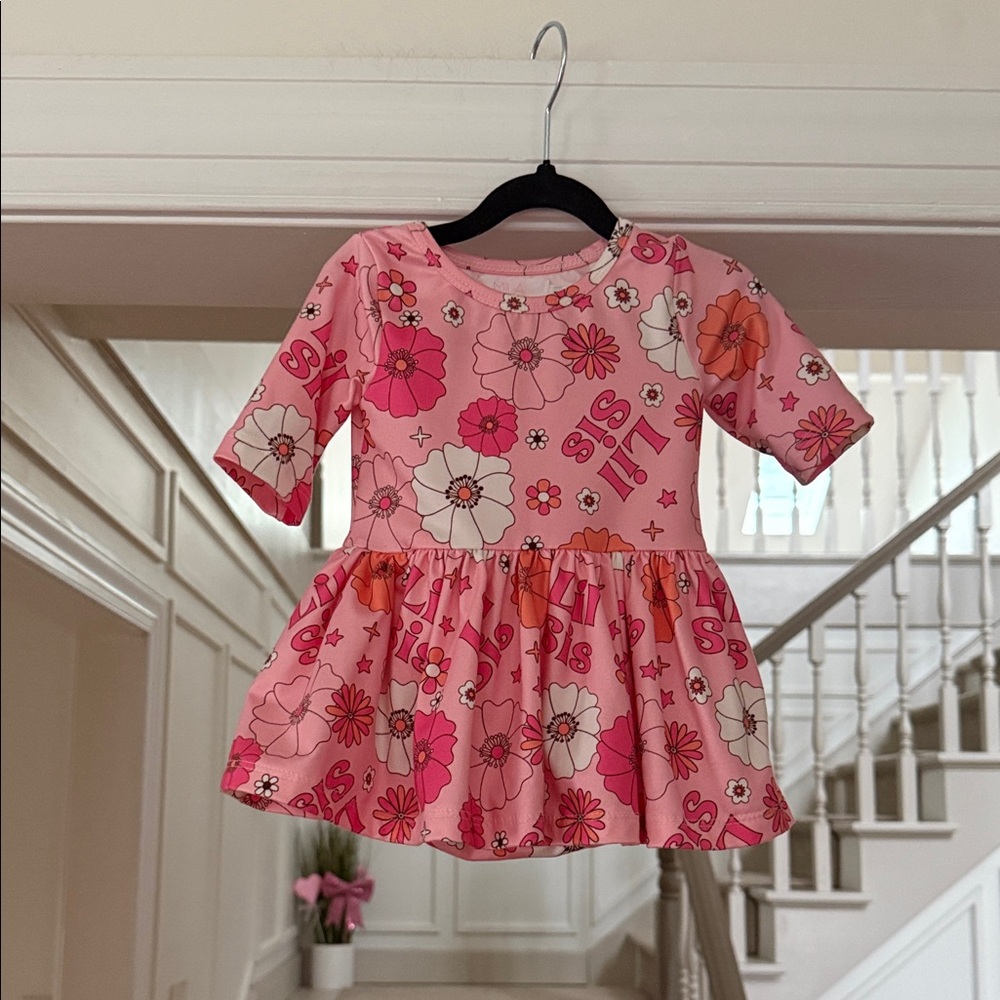 Mila & Rose Lil Sis Bodysuit Dress